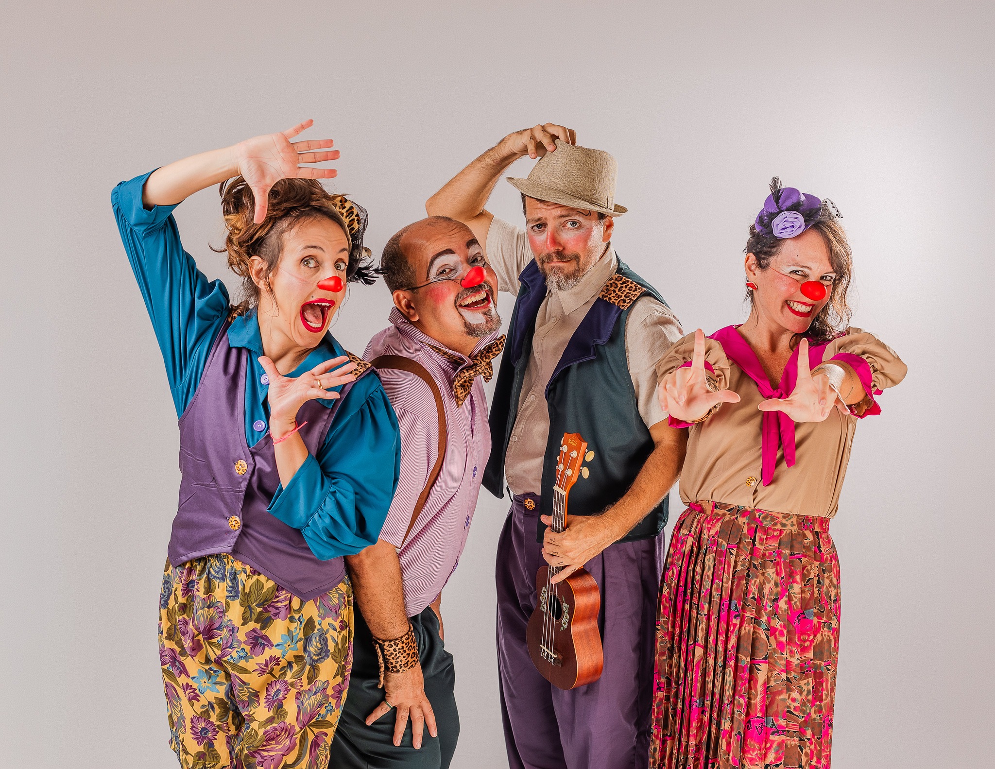 Palhaçaria ocupa o Subúrbio Ferroviário com espetáculos gratuitos nos fins de semana