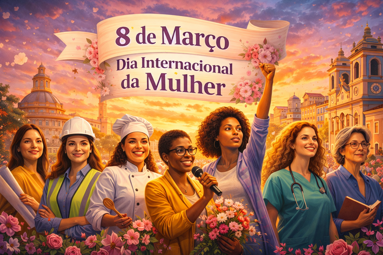 Dia Internacional da Mulher: você sabe por que o 8 de março existe?