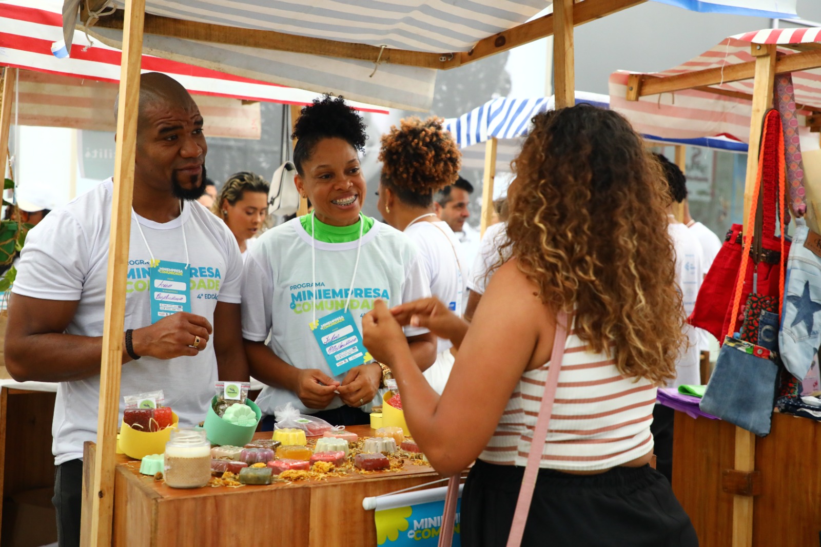 Empreendedores de Camaçari e Dias d’Ávila levaram seus produtos para feira no Boulevard Shopping