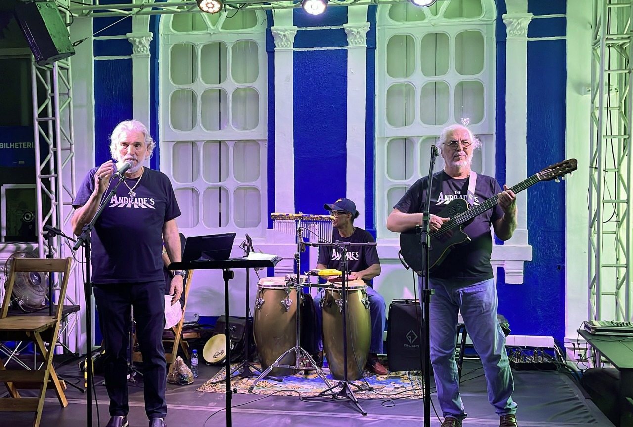 Os Andrades celebram a música popular universal na Varanda do SESI