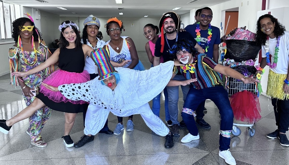 As crianças internadas no Hospital Roberto Santos ganham uma semana especial