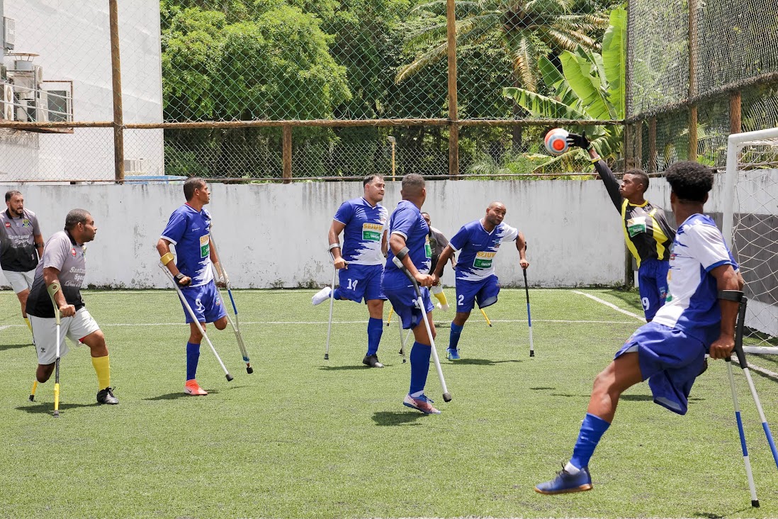 Estádio de Pituaçu sedia Campeonato Baiano de Futebol de Amputados 2025 com o apoio da Sudesb