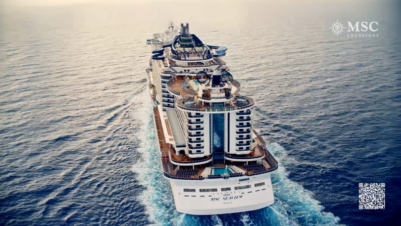MSC Cruzeiros destaca cruzeiros pela América do Sul