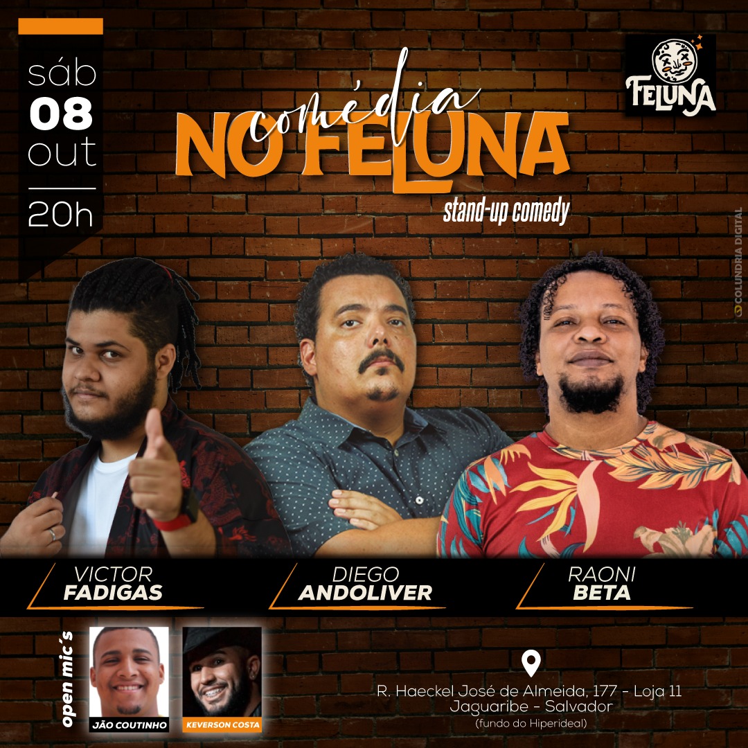 Feluna Gastro Bar aposta no Stand-Up Comedy