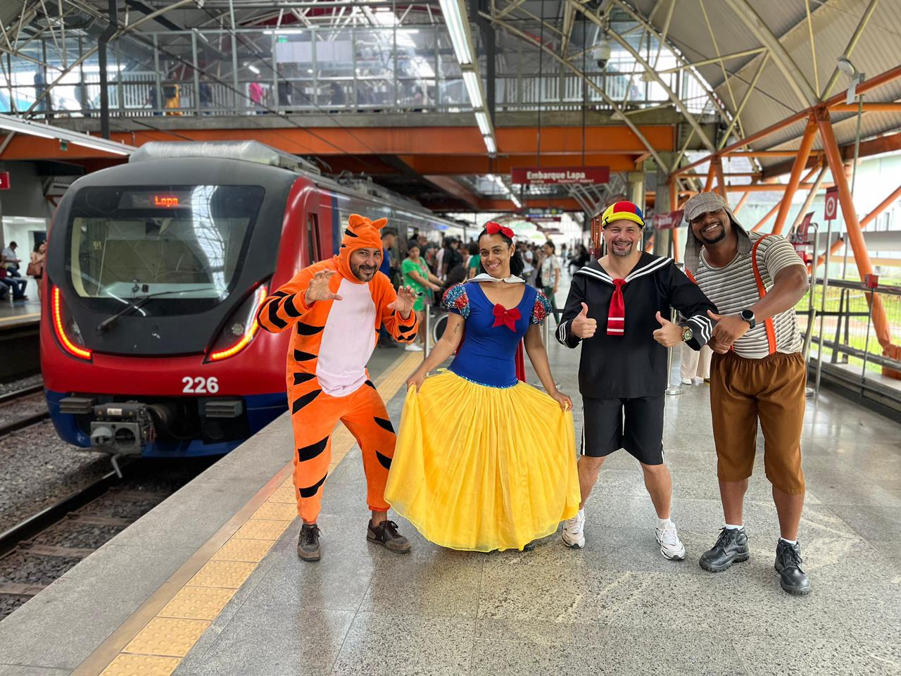 Metrô Bahia celebra Dia das Crianças com alegria e segurança