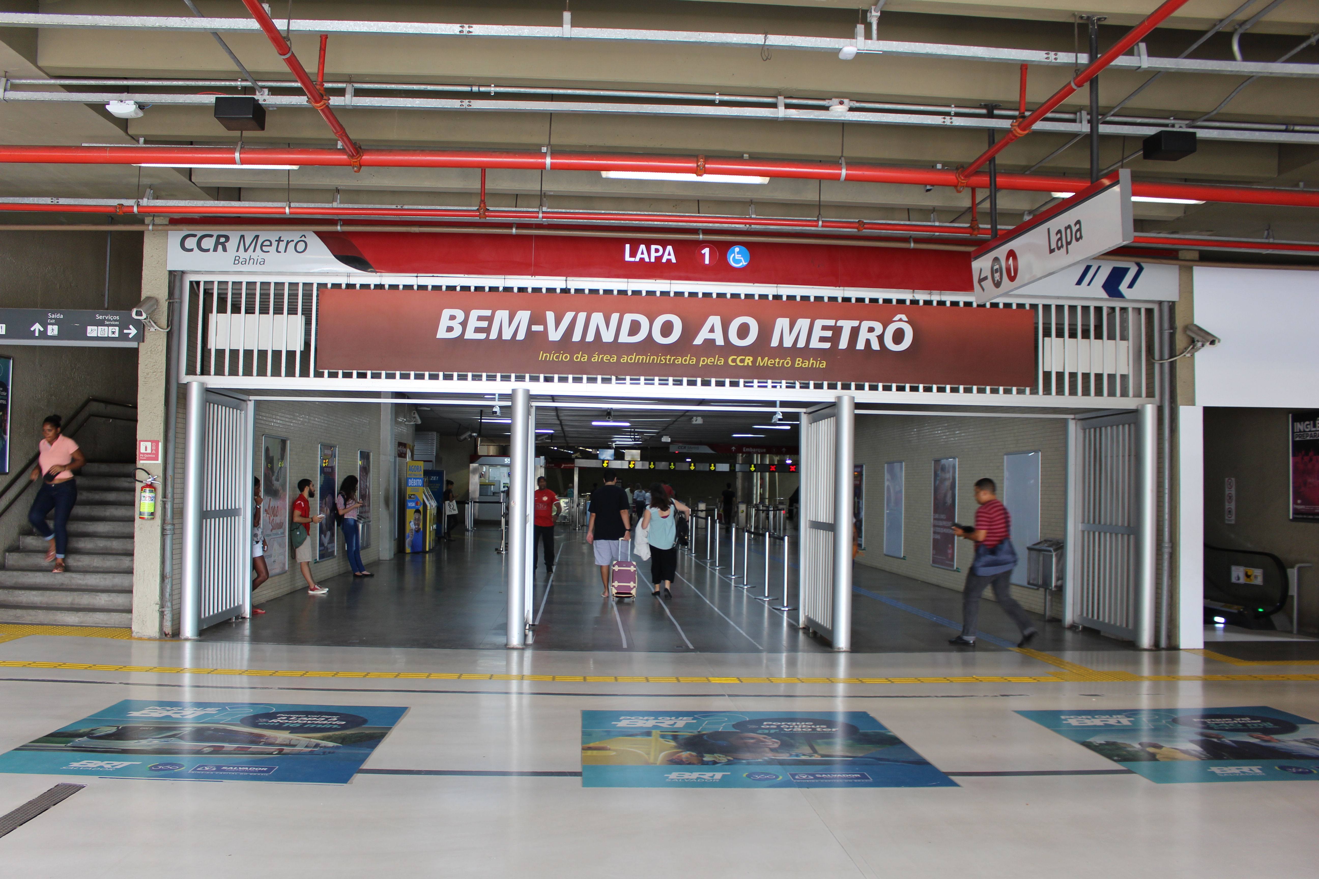 CCR Metrô Bahia oferece mais comodidade com centro comercial