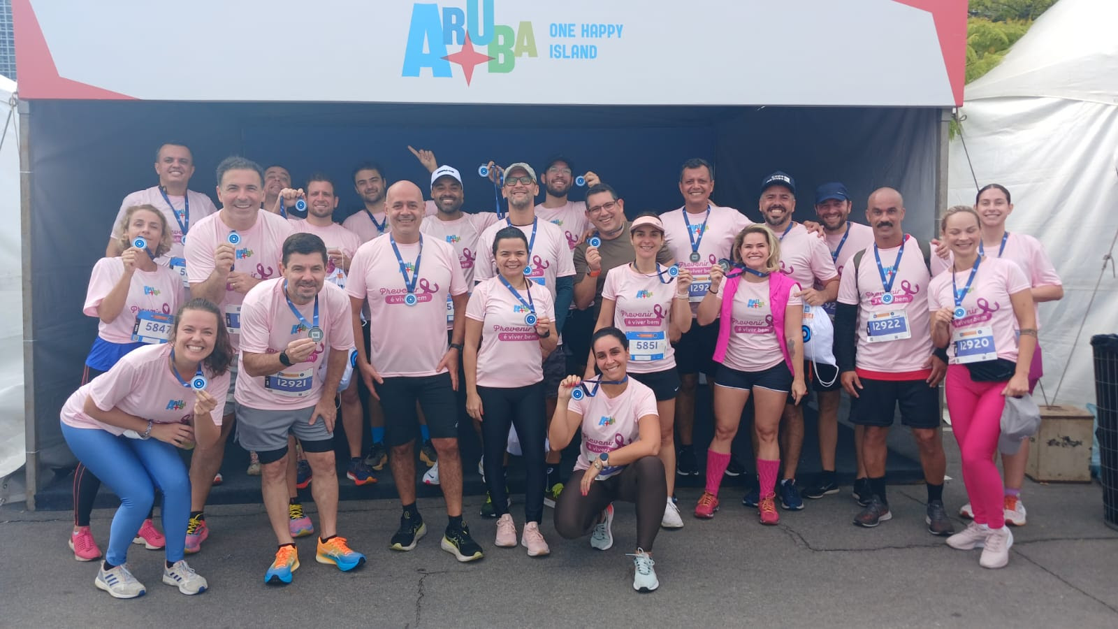 Aruba apoia corrida promovida pelo Instituto Brasileiro Contra o Câncer (IBCC) e engaja mulheres na luta contra o Câncer de Mama