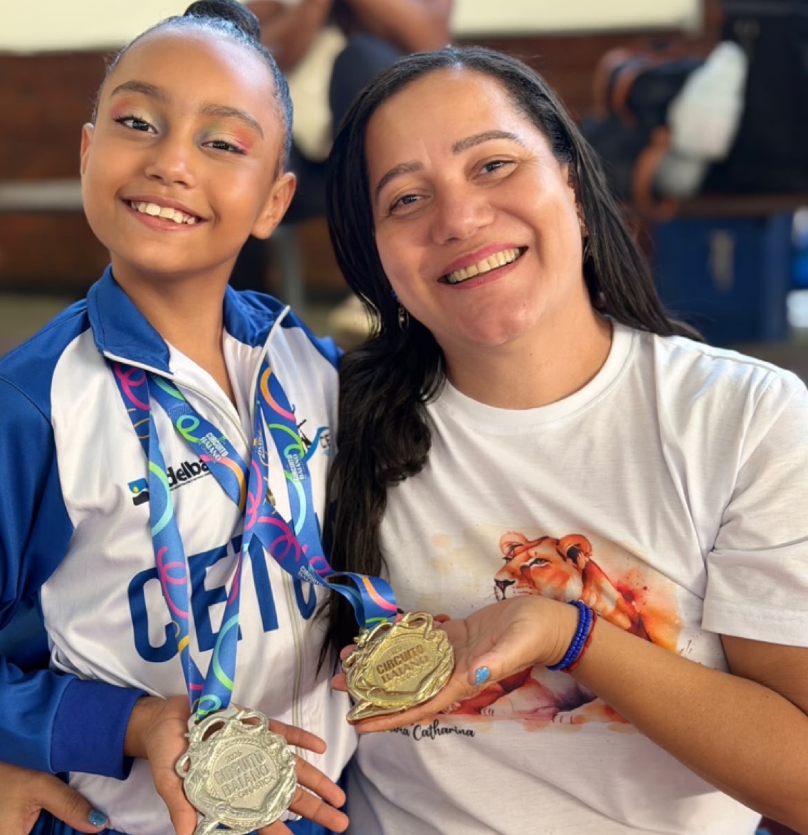 Catharina Galvão conquista ouro no arco e prata geral no Campeonato Baiano de Ginástica Rítmica