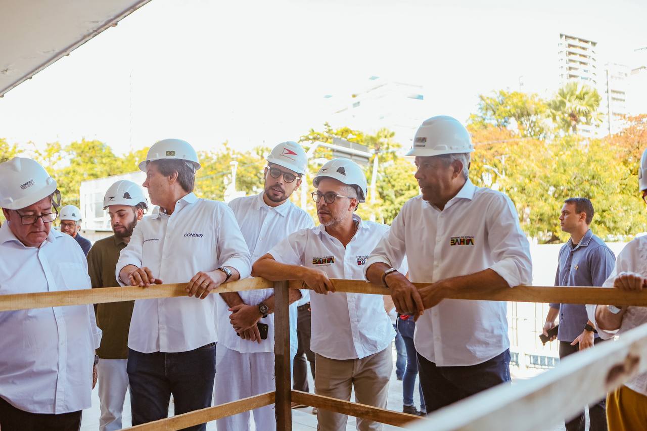 Governador visita obras de TCA que terá investimento histórico