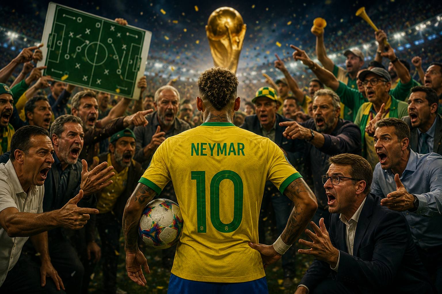 Artigo falado: ​Neymar, Copa do Mundo e os milhões de técnicos do Brasil