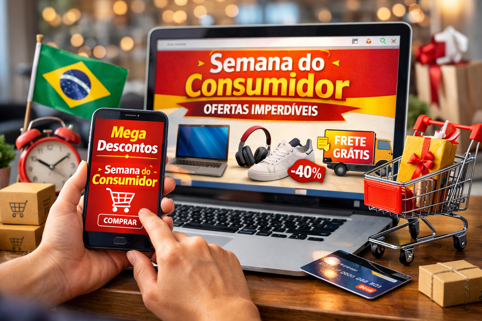 ​Semana do Consumidor impulsiona vendas no comércio digital no Brasil