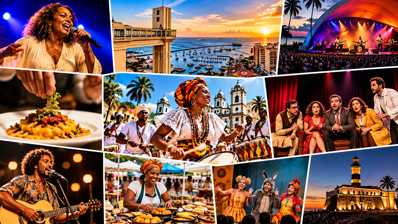 ​Agenda cultural: Salvador tem shows, teatro, festivais e atrações gratuitas neste fim de semana