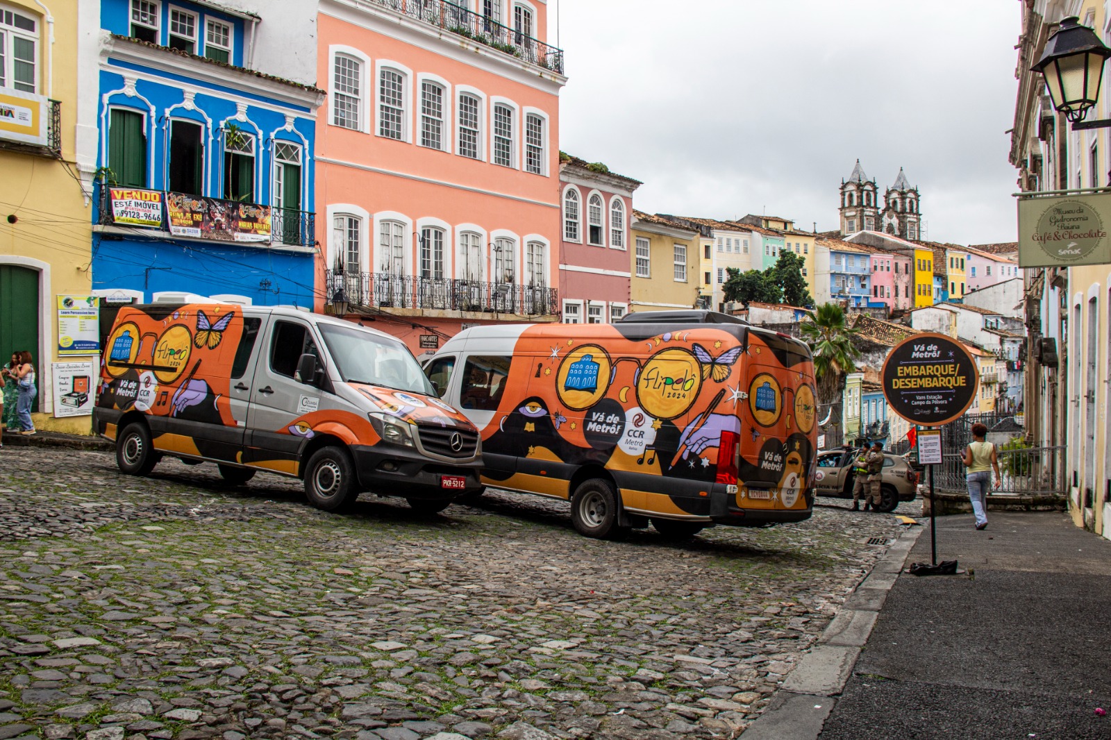 ​Visitantes do FLIPELÔ terão transporte gratuito da Estação Campo da Pólvora ao Pelourinho