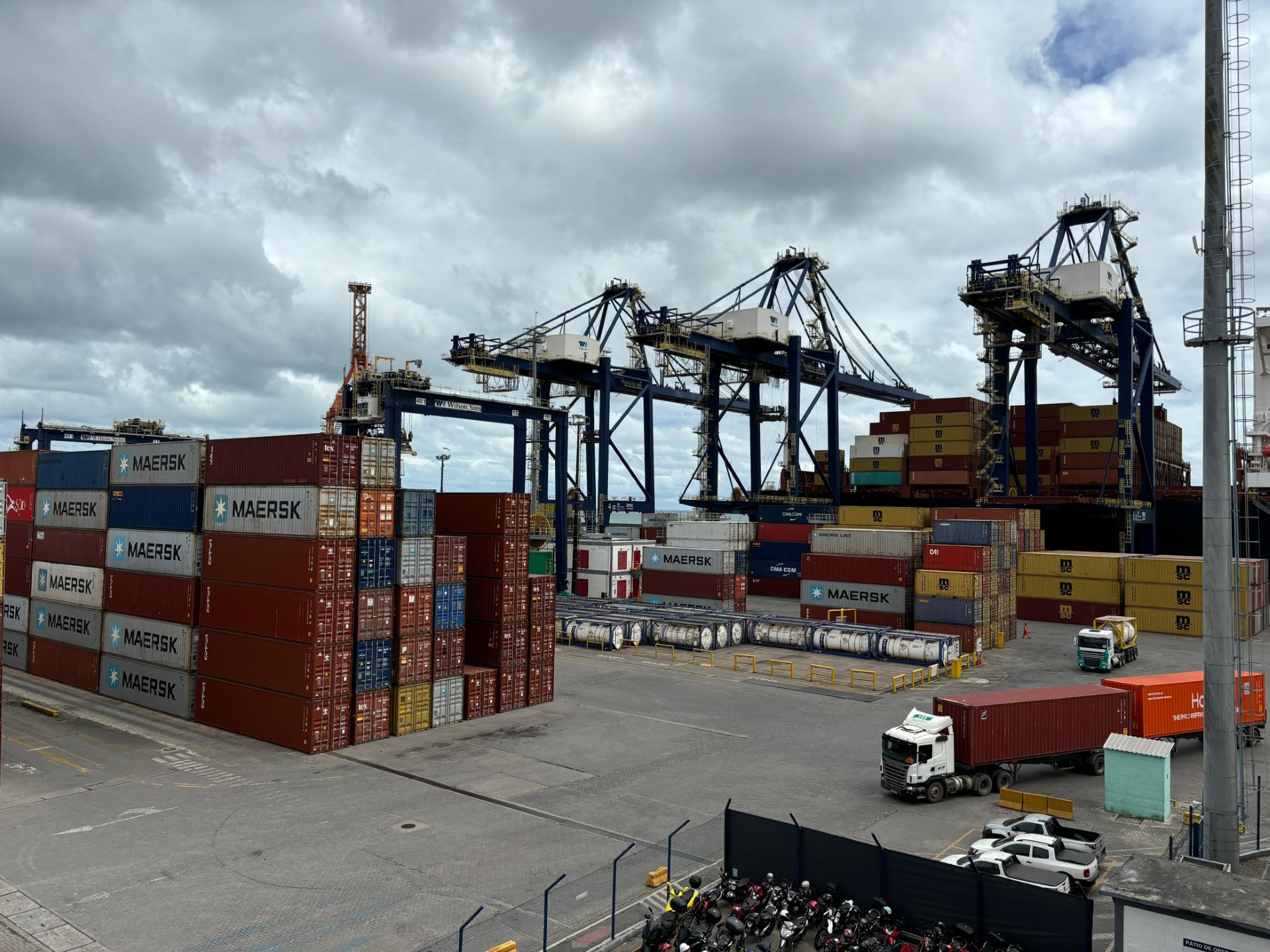 ​Exportações baianas registram redução