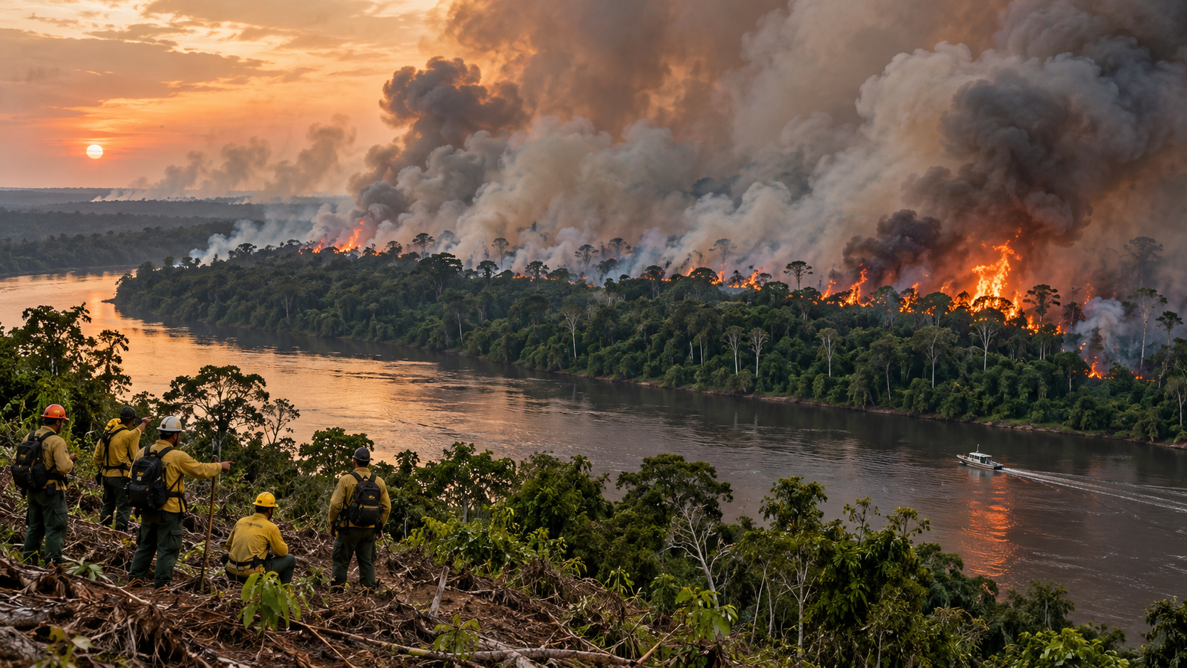 Queimadas no Amazonas cobrem Manaus de fumaça e acendem alerta para a Amazônia
