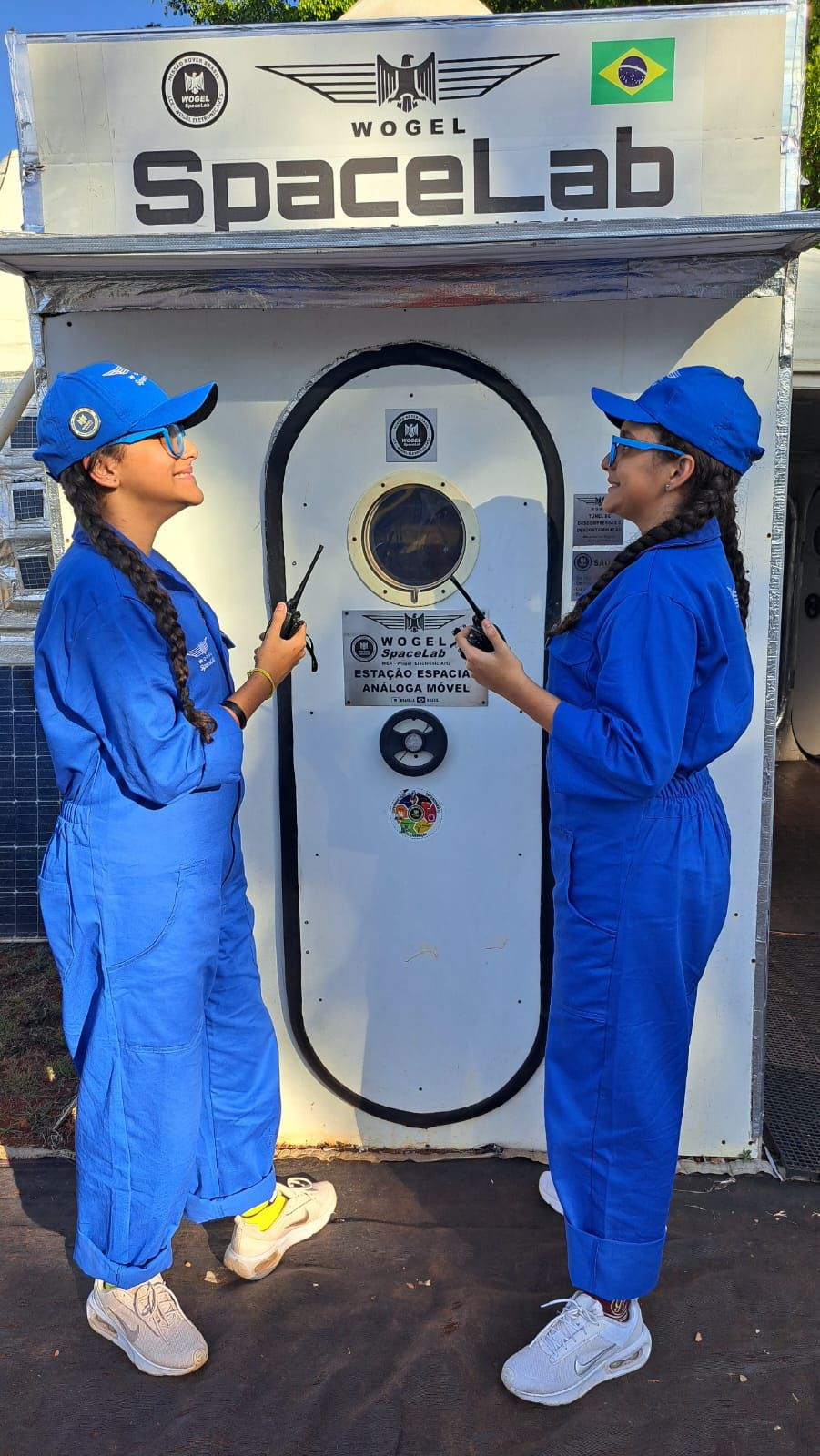 Baianas gêmeas são as primeiras astronautas análogas mirins do Brasil