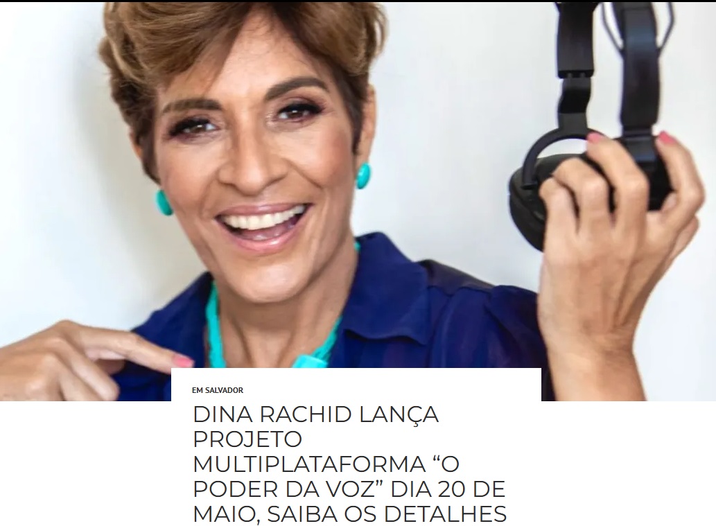 ​Projeto “O Poder da Voz” Será Lançado no Dia 20 de Maio com Foco em Comunicação e Empreendedorismo