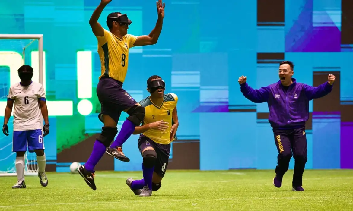 Brasil conquista pela sétima vez a Copa América de futebol de cegos
