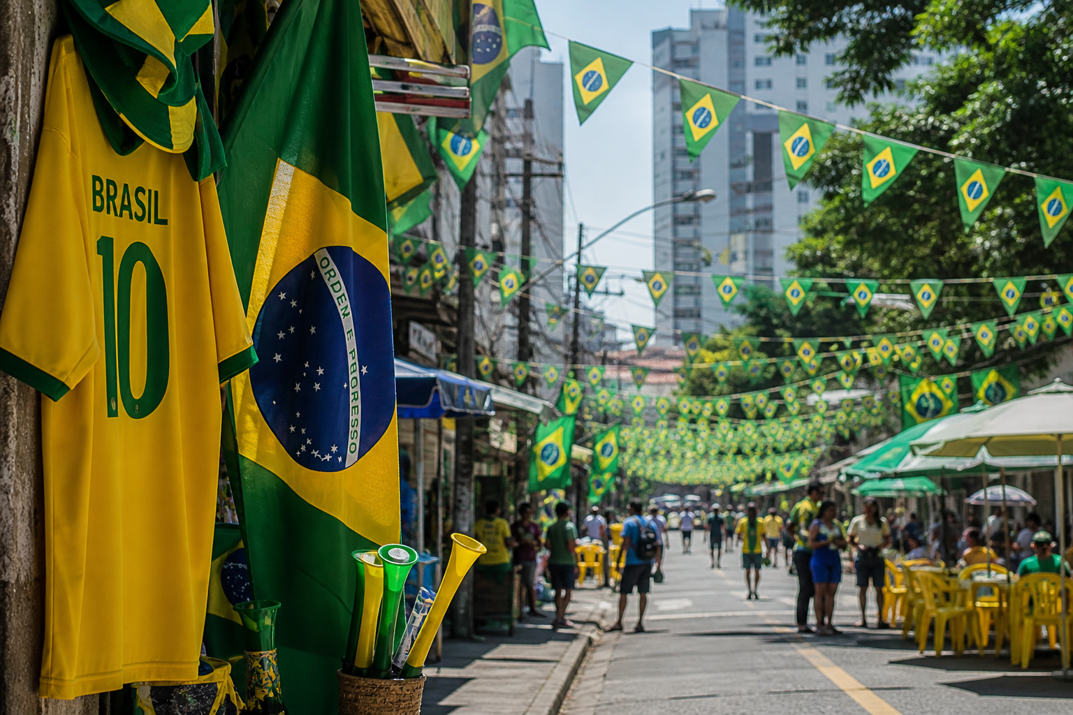 Brasil entra em contagem emocional para a Copa do Mundo e comportamento começa a dar sinais