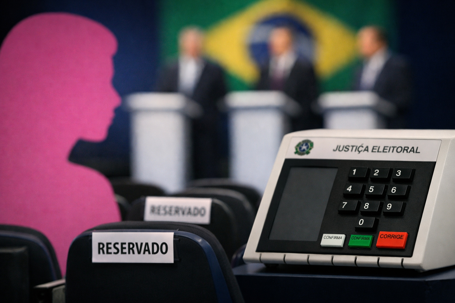 Presença feminina na disputa presidencial pode cair ao menor nível em mais de 20 anos